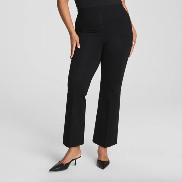 Spanx SPANXsupersmooth PerfectFit Kick Flare Ponte Pants Black - Picture 1 of 14